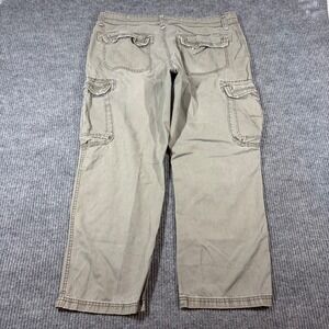 Vintage Unionbay Pants Men's 38x30 Cargo Khaki Relaxed Fit Casual Workwear
